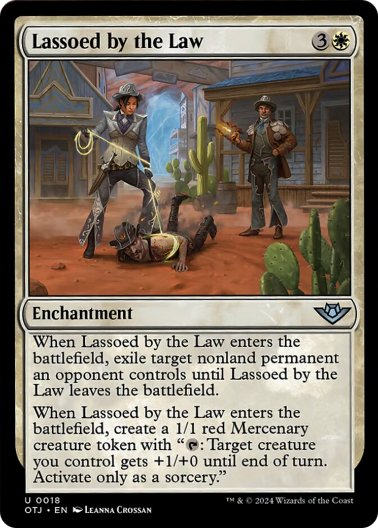 Lassoed by the Law [Outlaws of Thunder Junction] | Exor Games Summserside