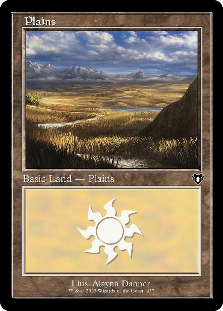 Plains (437) (Retro) [Commander Masters] | Exor Games Summserside