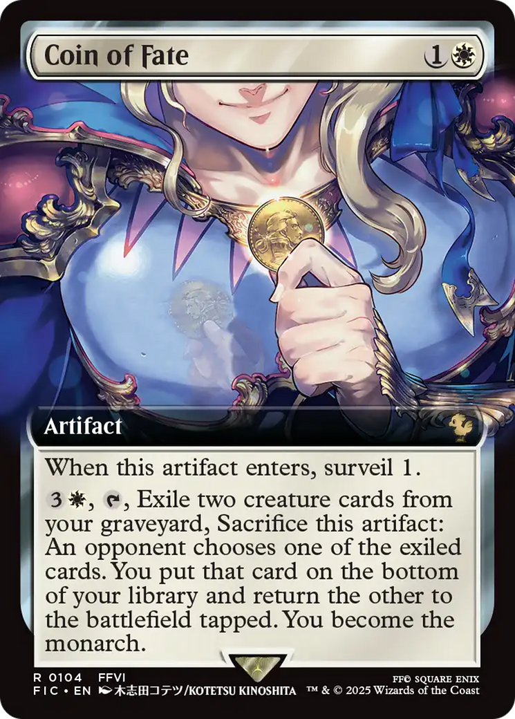 Coin of Fate (Extended Art) [FINAL FANTASY Commander] | Exor Games Summserside