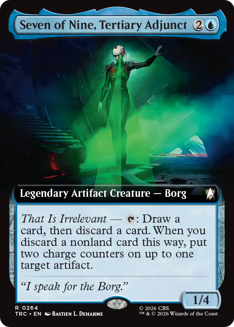 Seven of Nine, Tertiary Adjunct (Extended Art) [Star Trek Commander] | Exor Games Summserside