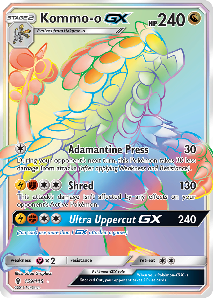 Kommo-o GX (159/145) [Sun & Moon: Guardians Rising] | Exor Games Summserside