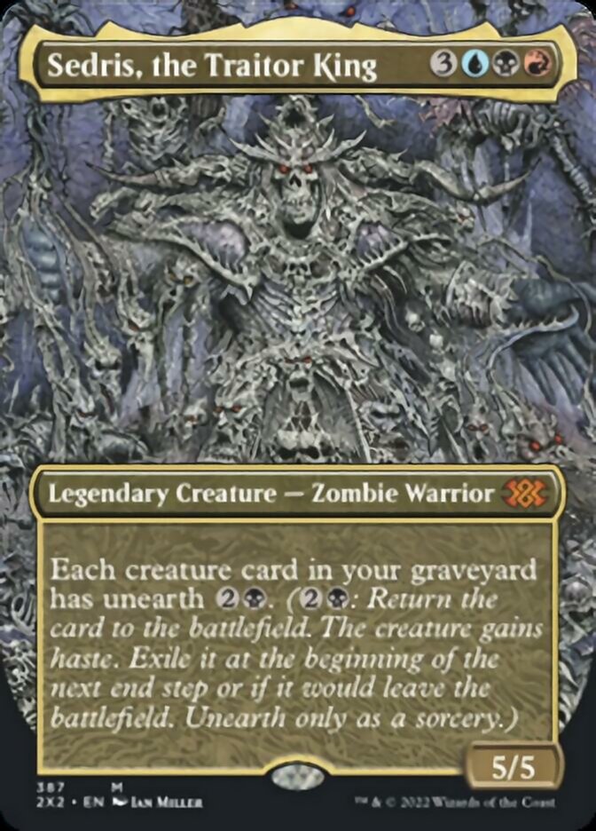 Sedris, the Traitor King (Borderless Alternate Art) [Double Masters 2022] | Exor Games Summserside