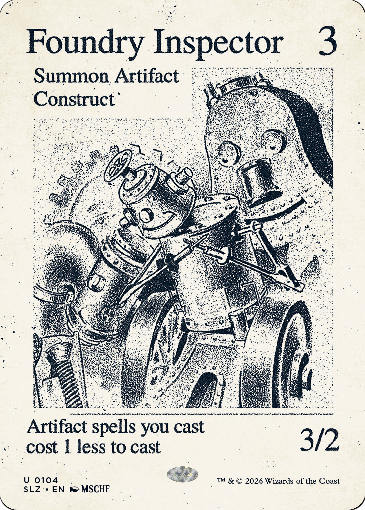 Foundry Inspector (0104) [Secret Lair x MSCHF: The Zeta Set] | Exor Games Summserside