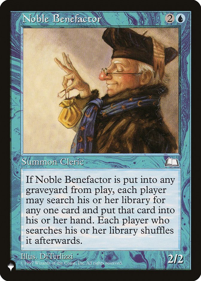 Noble Benefactor [The List] | Exor Games Summserside