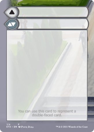 Helper Card (7/9) [Strixhaven: School of Mages Tokens] | Exor Games Summserside