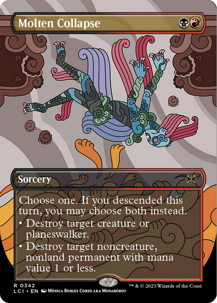 Molten Collapse (Borderless) [The Lost Caverns of Ixalan] | Exor Games Summserside