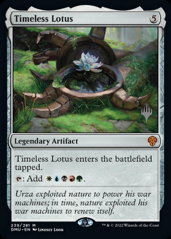 Timeless Lotus (Promo Pack) [Dominaria United Promos] | Exor Games Summserside