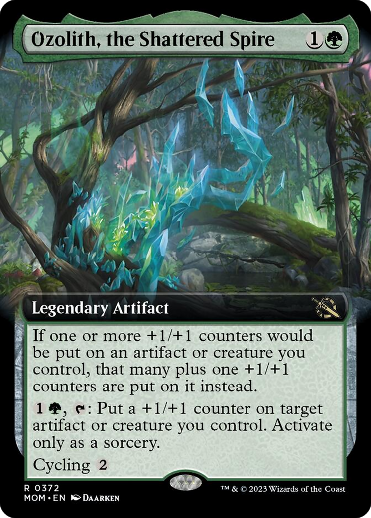 Ozolith, the Shattered Spire (Extended Art) [March of the Machine] | Exor Games Summserside