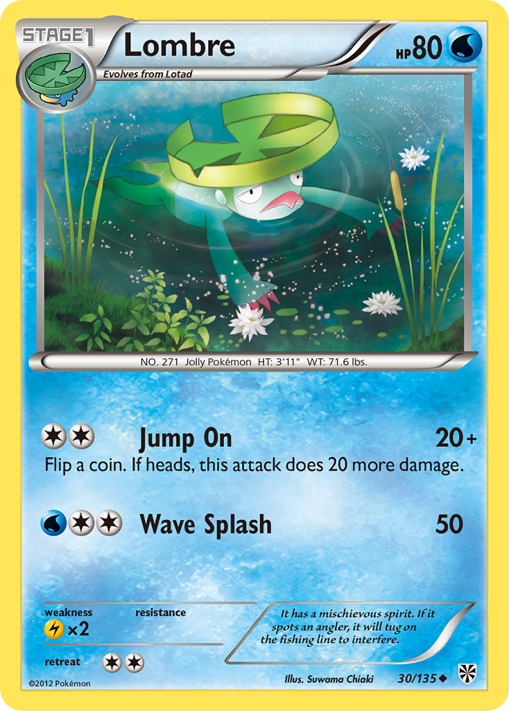 Lombre (30/135) [Black & White: Plasma Storm] | Exor Games Summserside