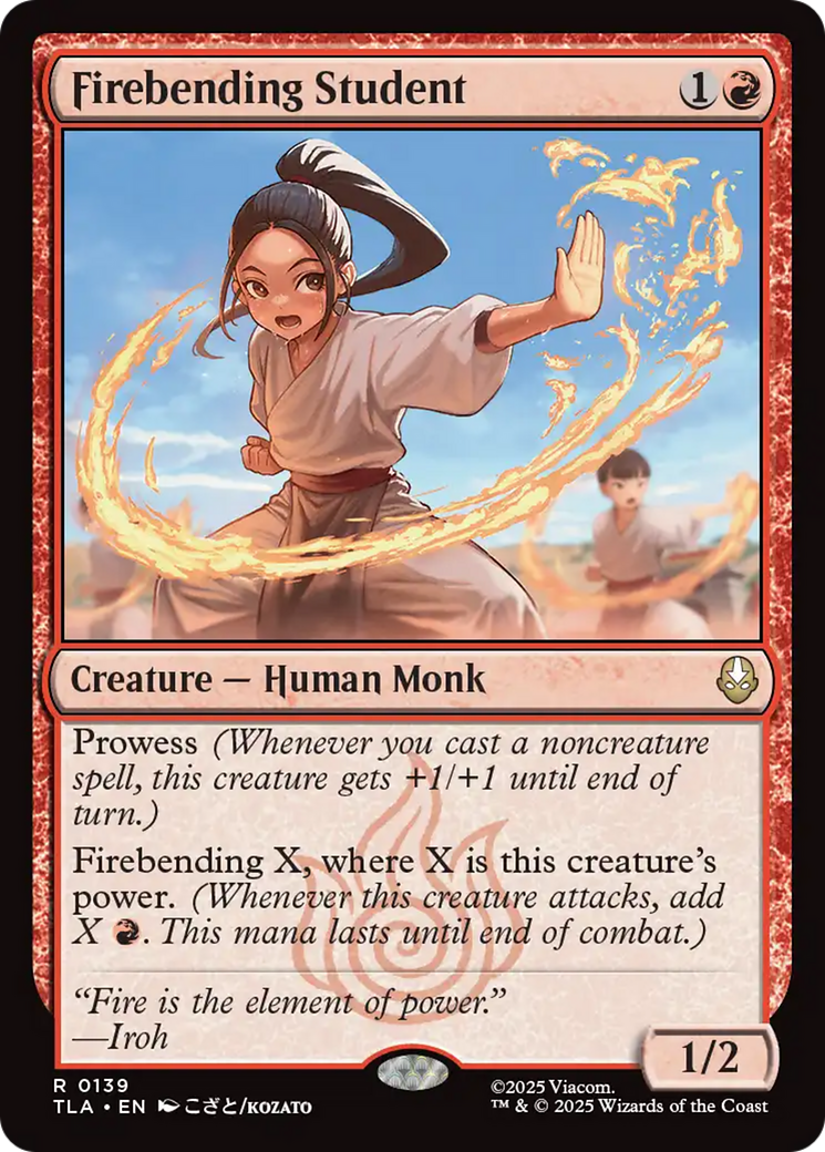 Firebending Student [Avatar: The Last Airbender] | Exor Games Summserside