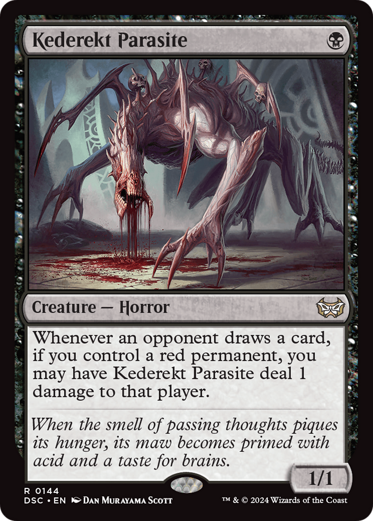 Kederekt Parasite [Duskmourn: House of Horror Commander] | Exor Games Summserside