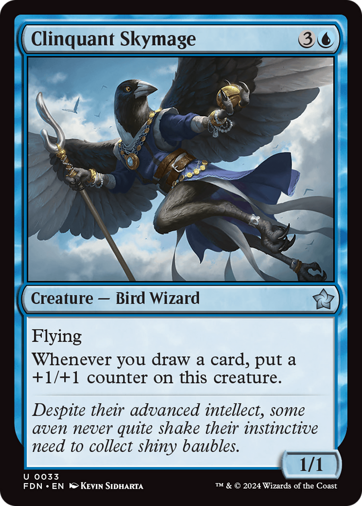 Clinquant Skymage [Foundations] | Exor Games Summserside