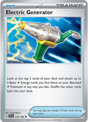 Electric Generator (170/198) [Scarlet & Violet: Base Set] | Exor Games Summserside