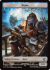 Hero (0004) // Copy (0001) Double-Sided Token [FINAL FANTASY Tokens] | Exor Games Summserside