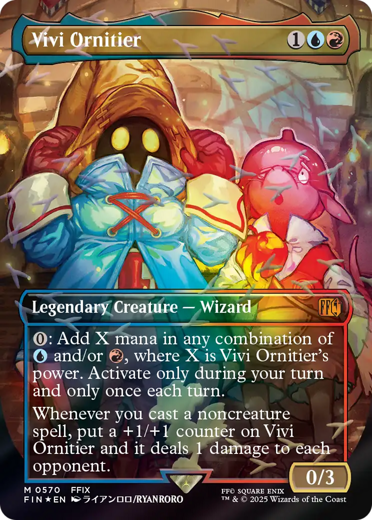 Vivi Ornitier (Borderless) (Chocobo Track Foil) [FINAL FANTASY] | Exor Games Summserside