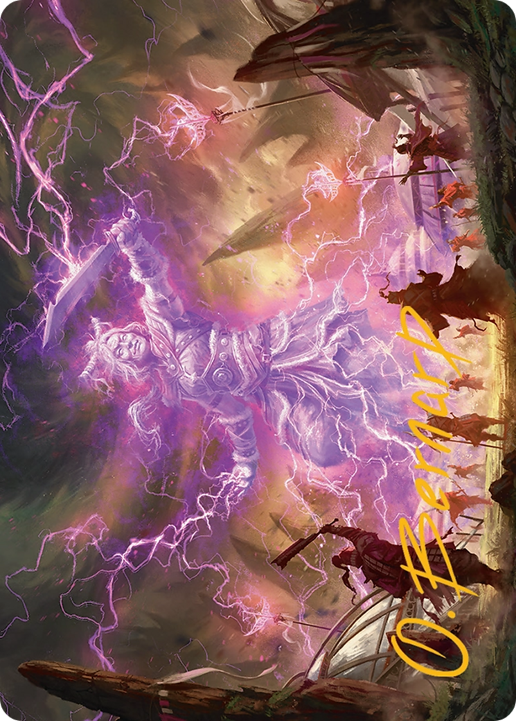 Smile at Death Art Card (4/54) [Tarkir: Dragonstorm Art Series] | Exor Games Summserside