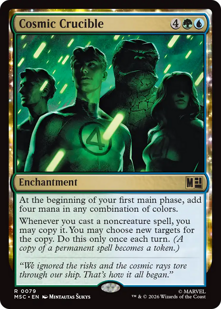 Cosmic Crucible (Surge Foil) [Marvel Super Heroes Commander] | Exor Games Summserside