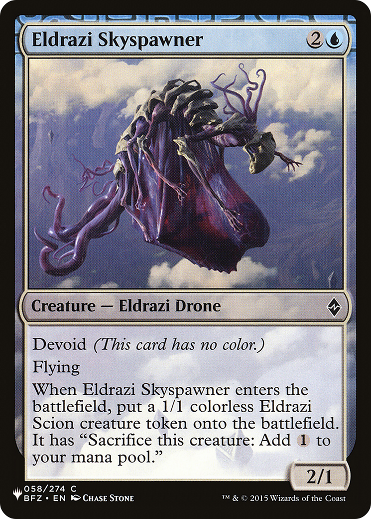 Eldrazi Skyspawner [The List Reprints] | Exor Games Summserside