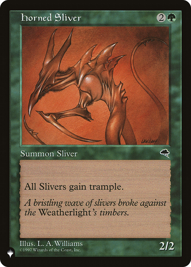 Horned Sliver [The List] | Exor Games Summserside