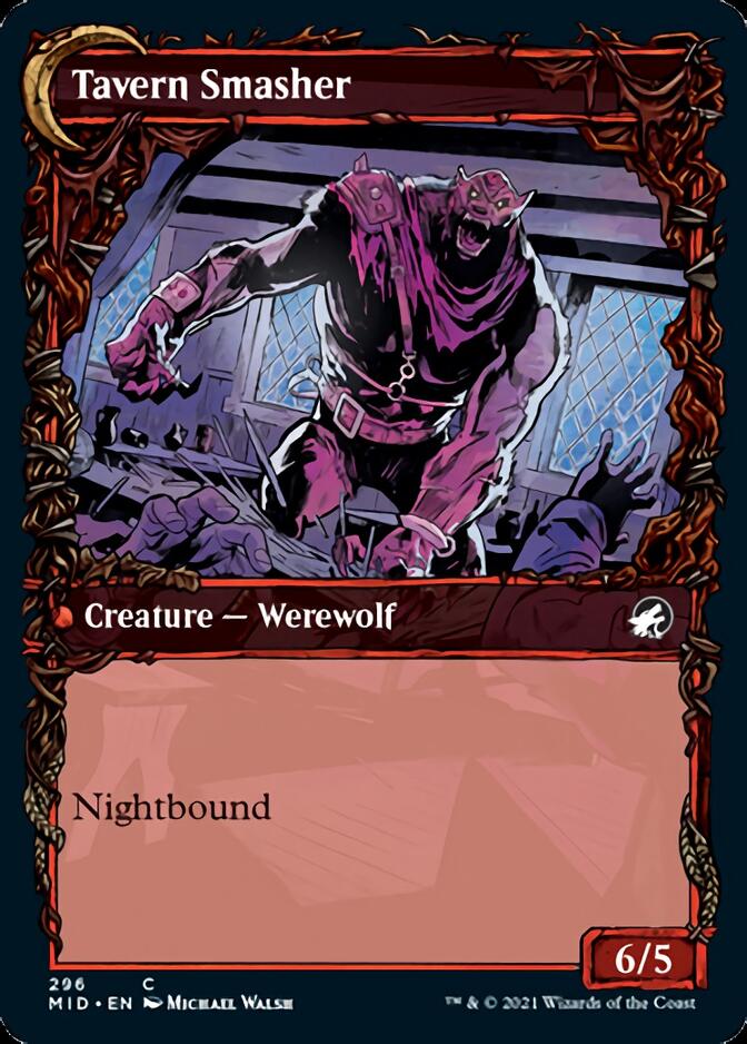 Tavern Ruffian // Tavern Smasher (Showcase Equinox) [Innistrad: Midnight Hunt] | Exor Games Summserside
