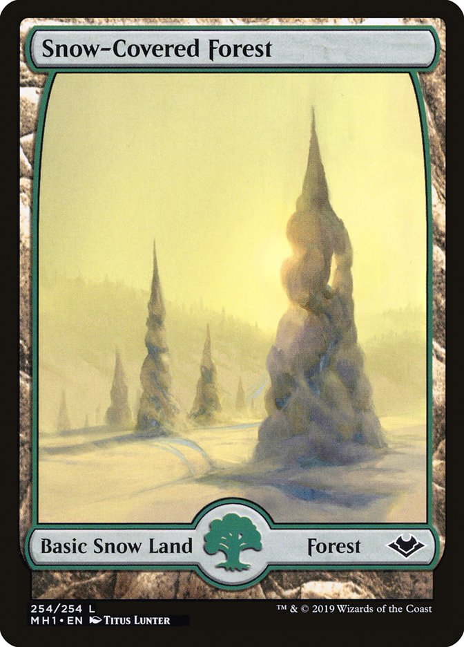 Snow-Covered Forest [Modern Horizons] | Exor Games Summserside