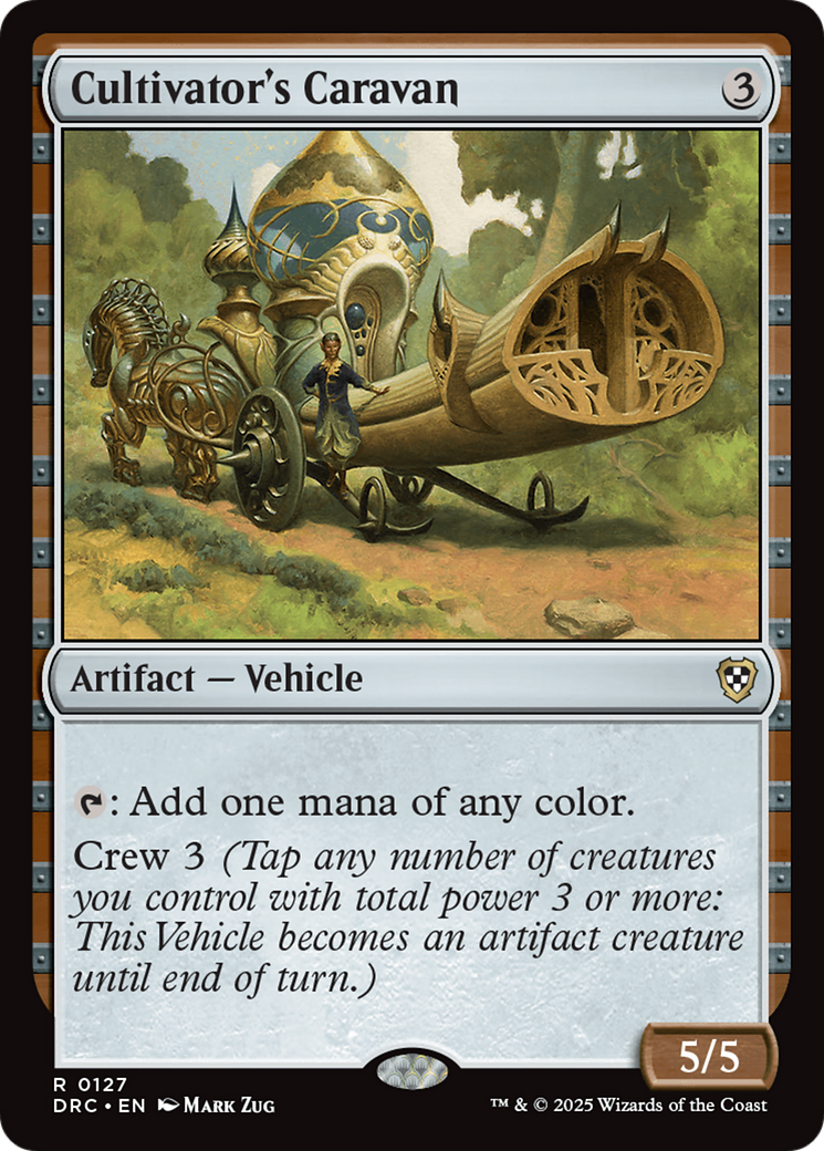 Cultivator's Caravan [Aetherdrift Commander] | Exor Games Summserside