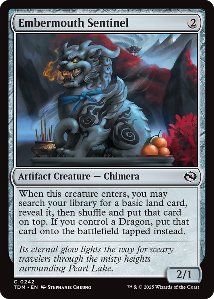 Embermouth Sentinel [Tarkir: Dragonstorm] | Exor Games Summserside