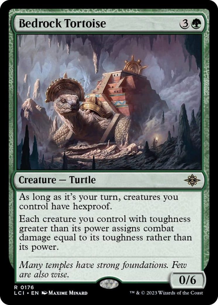 Bedrock Tortoise [The Lost Caverns of Ixalan] | Exor Games Summserside