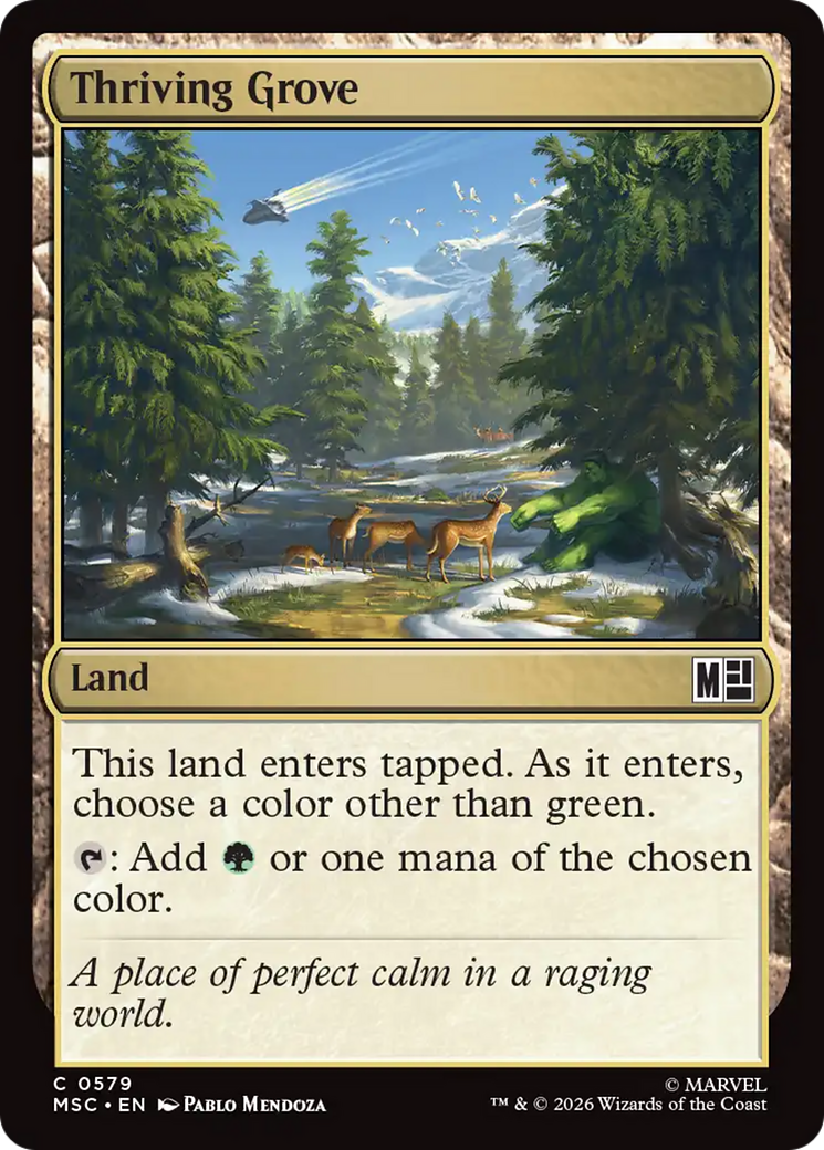 Thriving Grove [Marvel Super Heroes Commander] | Exor Games Summserside