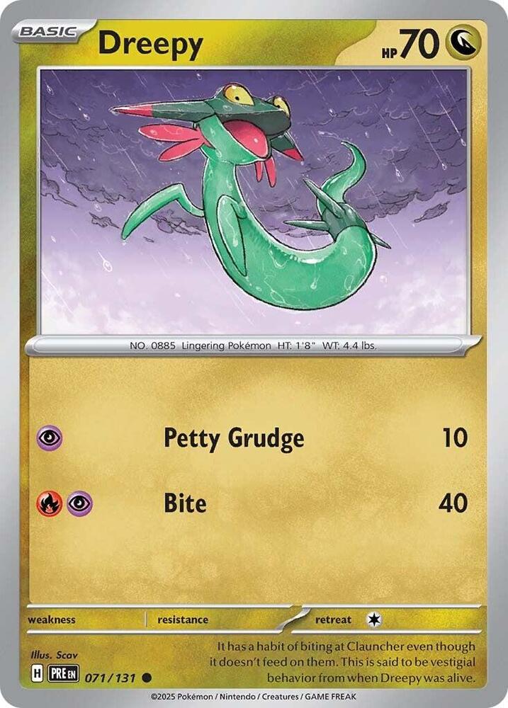 Dreepy (071/131) [Scarlet & Violet: Prismatic Evolutions] | Exor Games Summserside