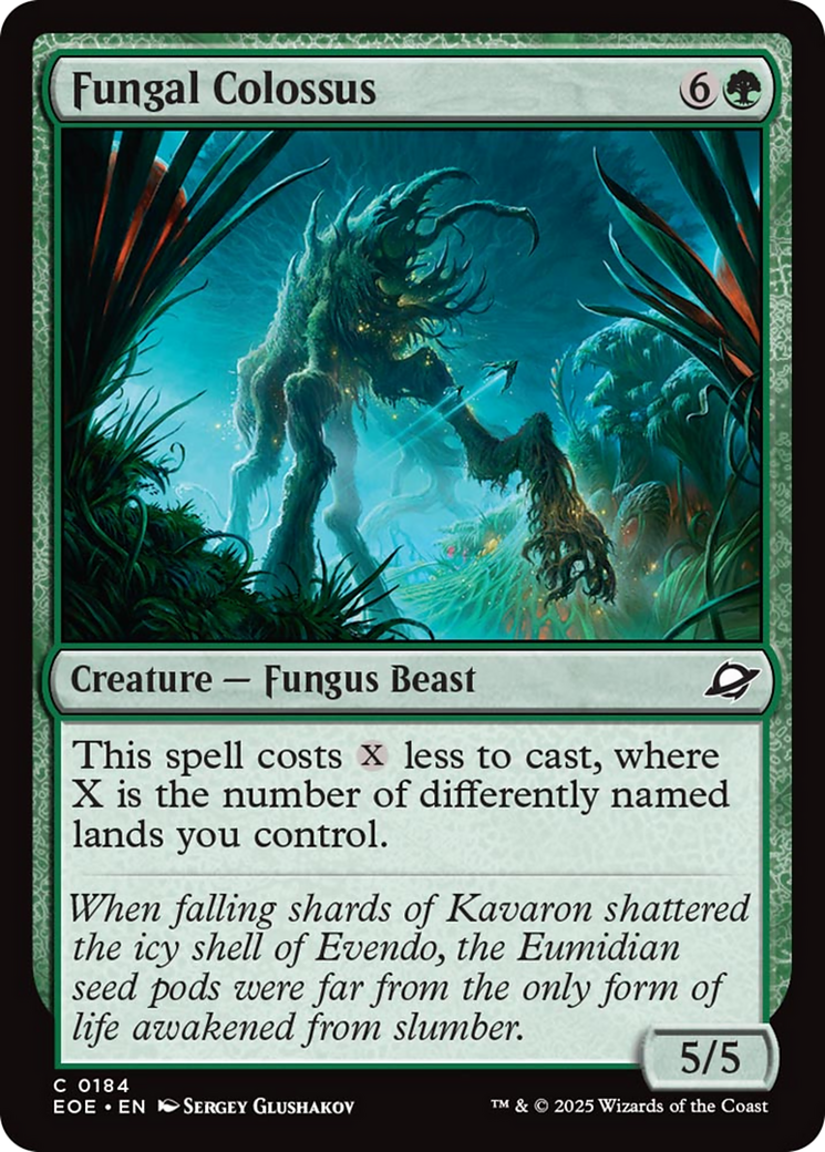 Fungal Colossus [Edge of Eternities] | Exor Games Summserside
