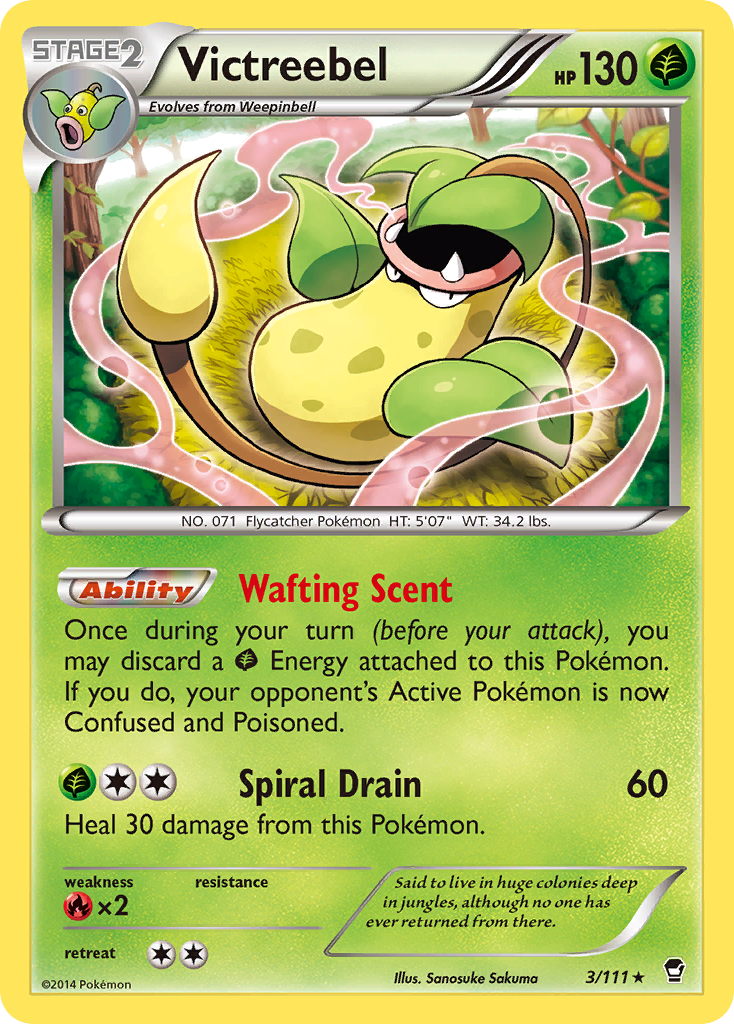 Victreebel (3/111) [XY: Furious Fists] | Exor Games Summserside