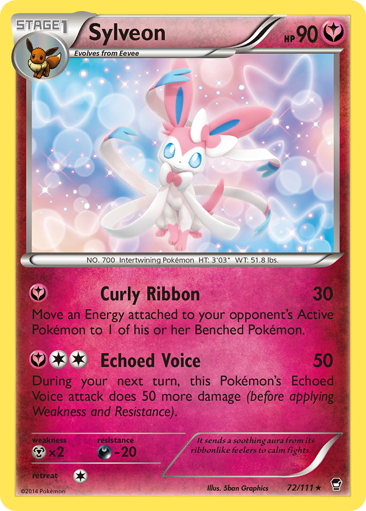 Sylveon (72/111) [XY: Furious Fists] | Exor Games Summserside