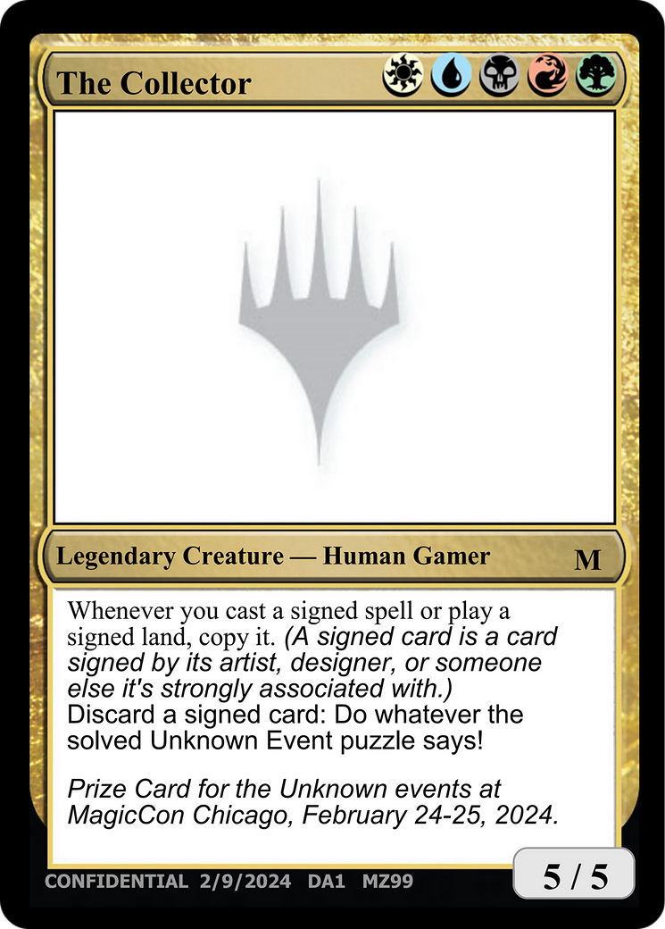 The Collector [Unknown Event] | Exor Games Summserside