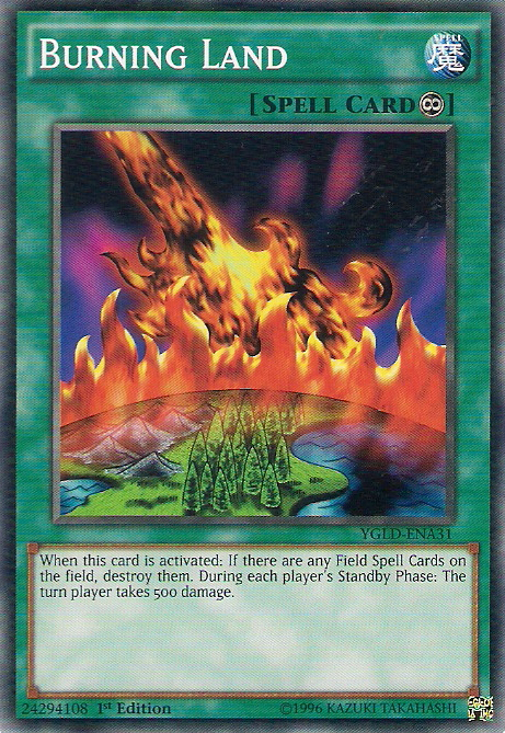 Burning Land [YGLD-ENA31] Common | Exor Games Summserside