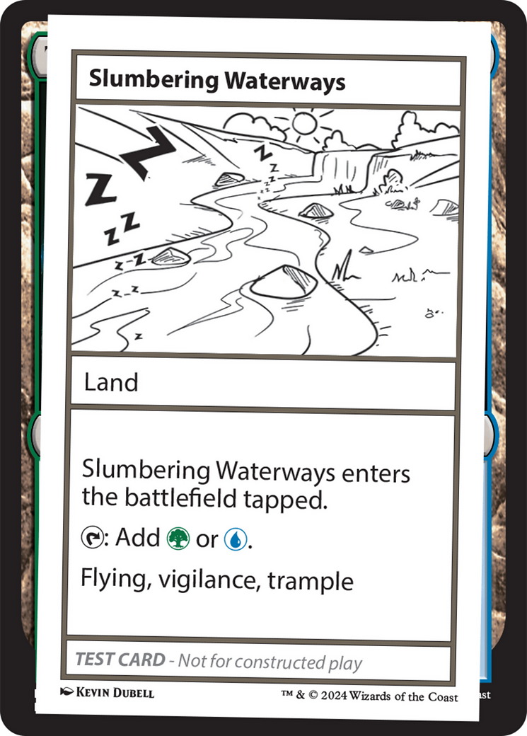 Slumbering Waterways [Mystery Booster 2 Playtest Cards] | Exor Games Summserside