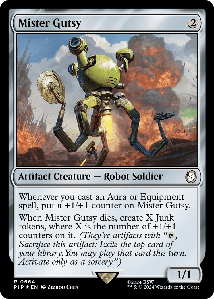 Mister Gutsy (Surge Foil) [Fallout] | Exor Games Summserside