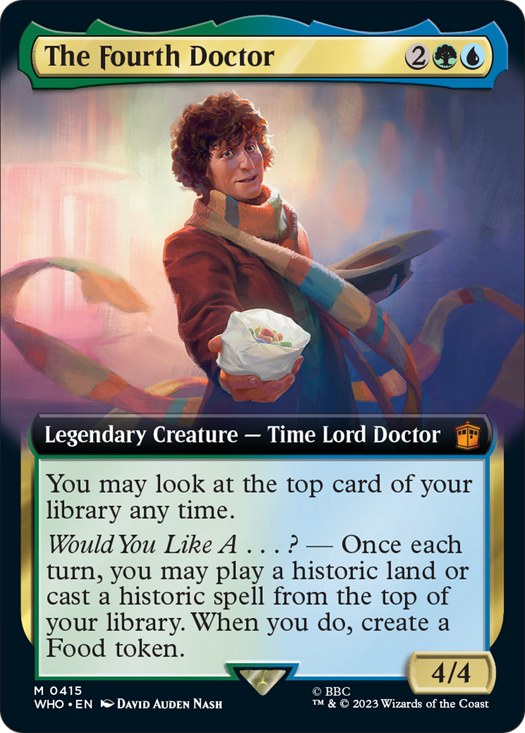 The Fourth Doctor (Extended Art) [Doctor Who] | Exor Games Summserside