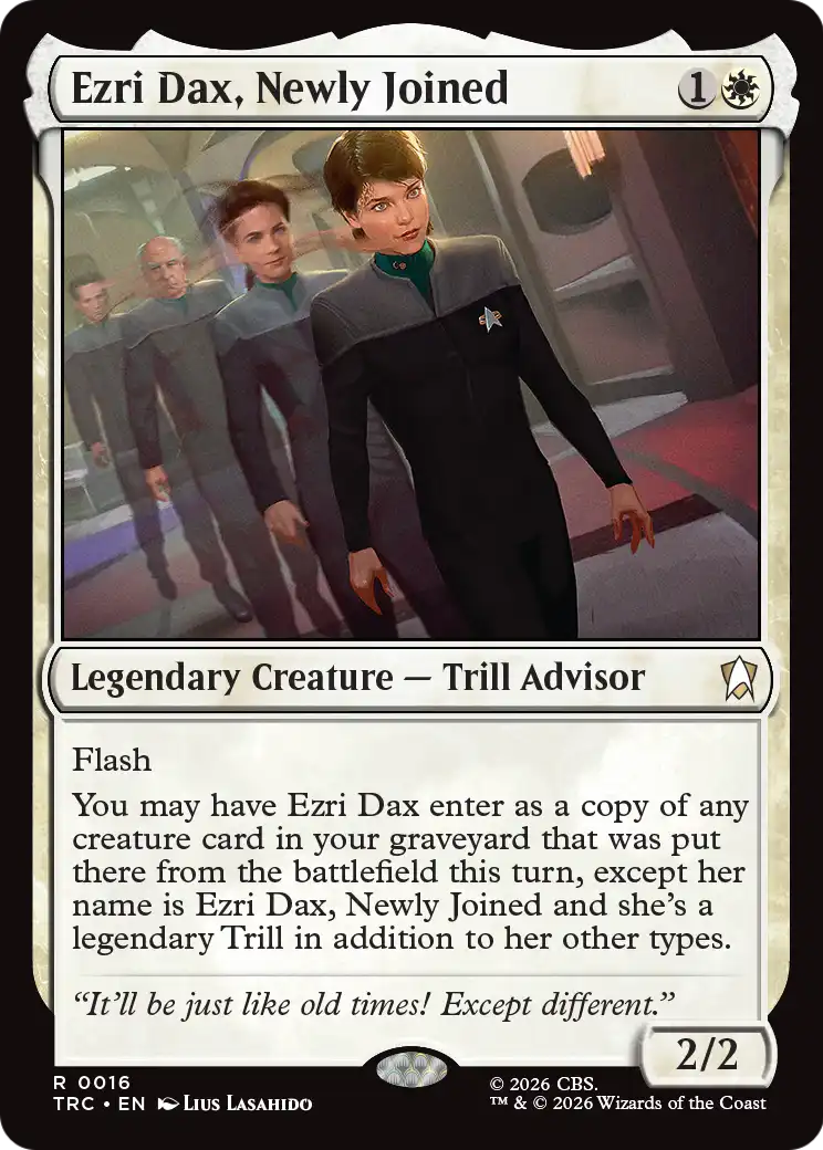 Ezri Dax, Newly Joined (Surge Foil) [Star Trek Commander] | Exor Games Summserside