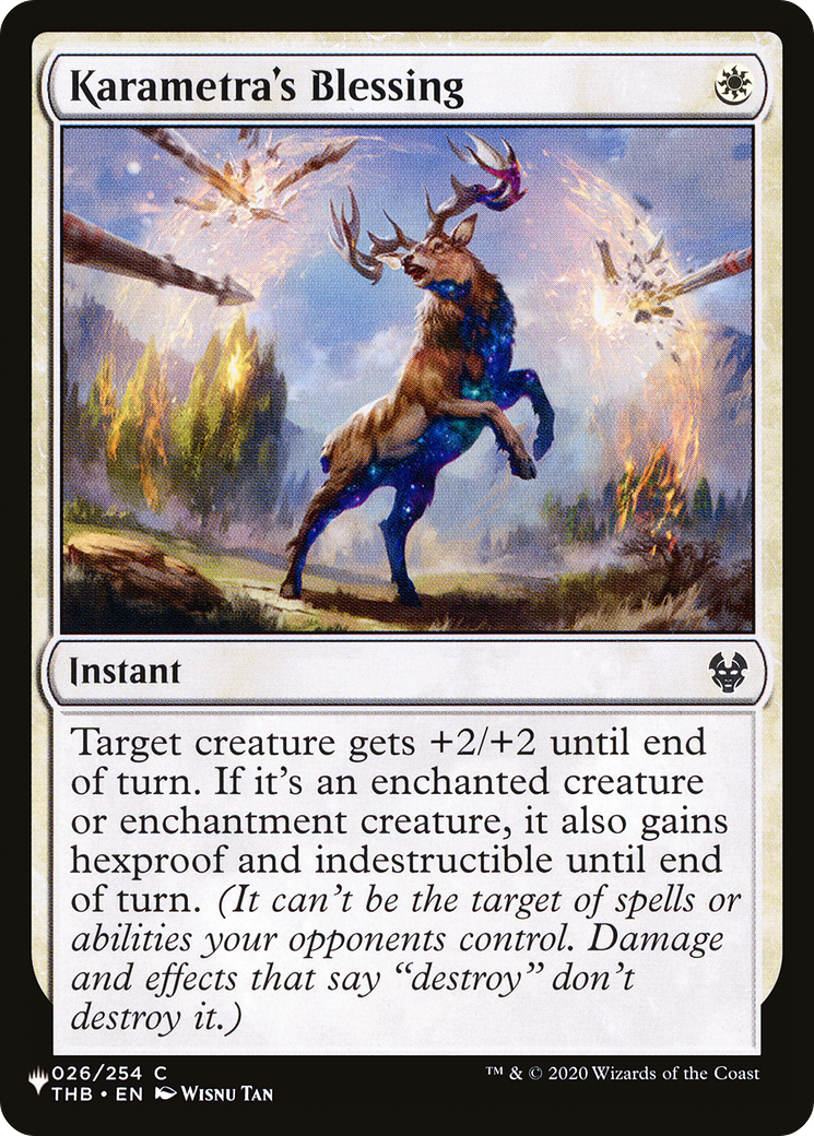 Karametra's Blessing [The List] | Exor Games Summserside