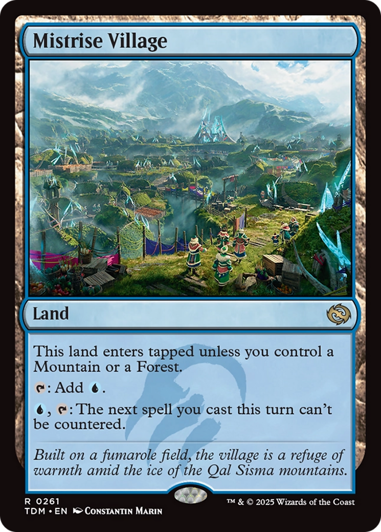 Mistrise Village [Tarkir: Dragonstorm] | Exor Games Summserside