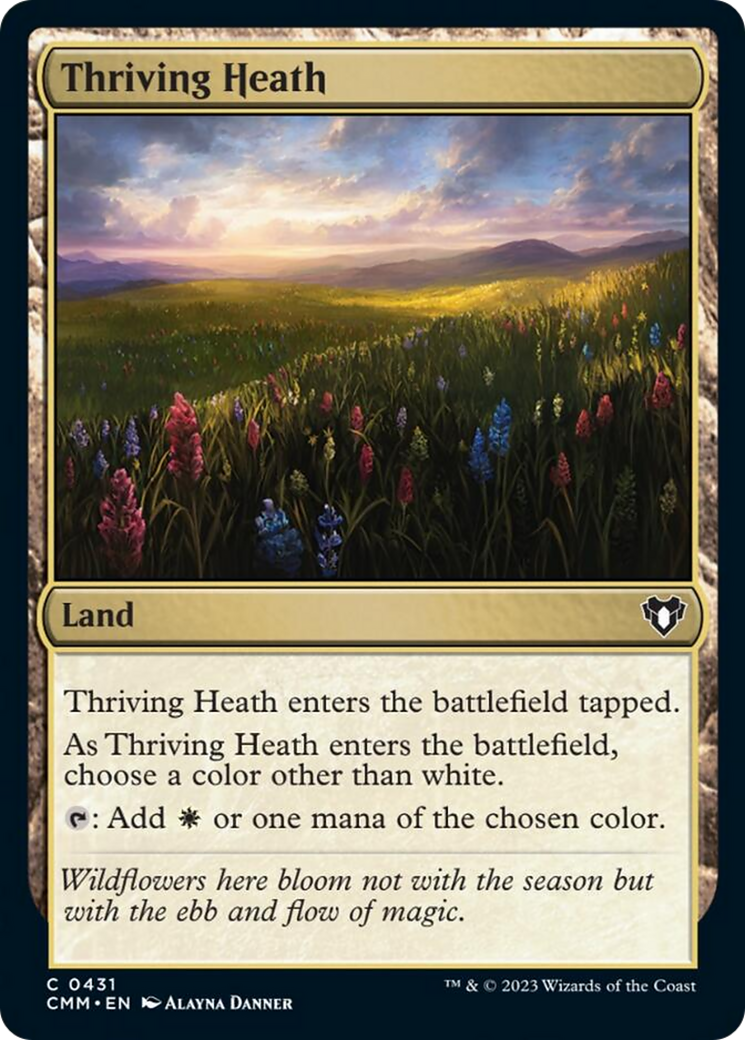 Thriving Heath [Commander Masters] | Exor Games Summserside