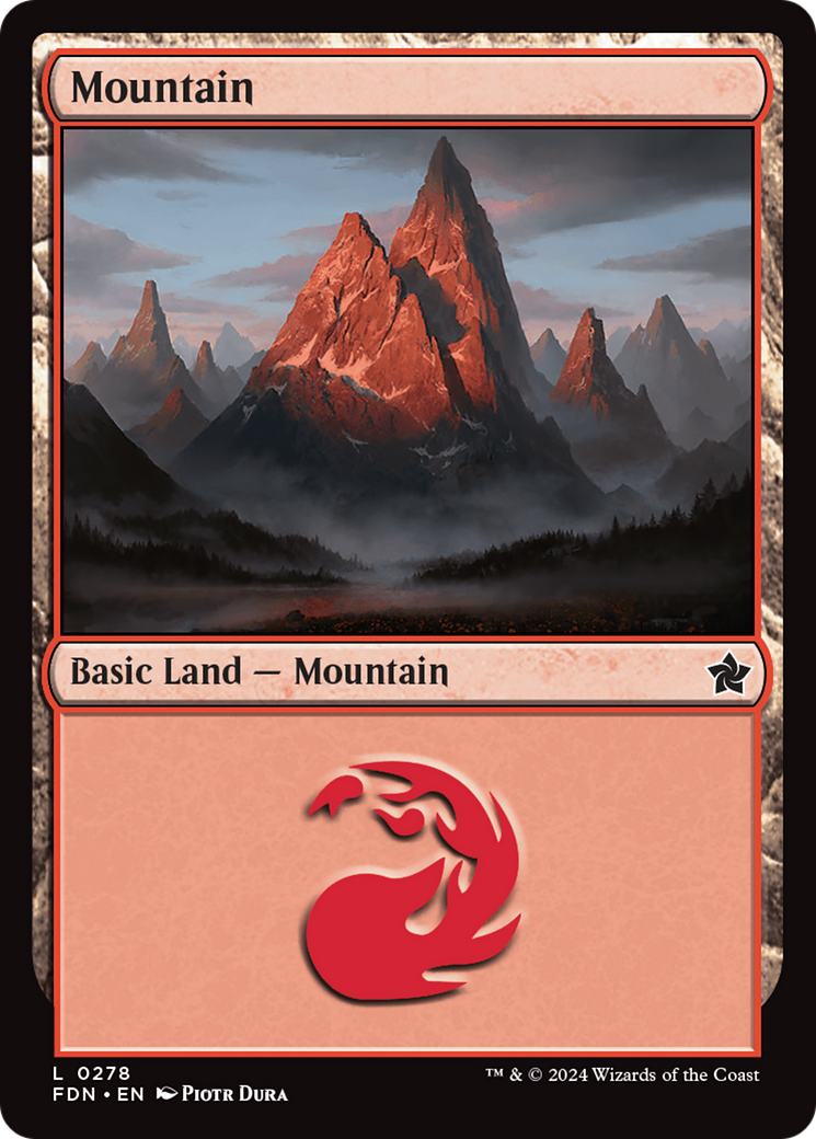 Mountain (0278) [Foundations] | Exor Games Summserside
