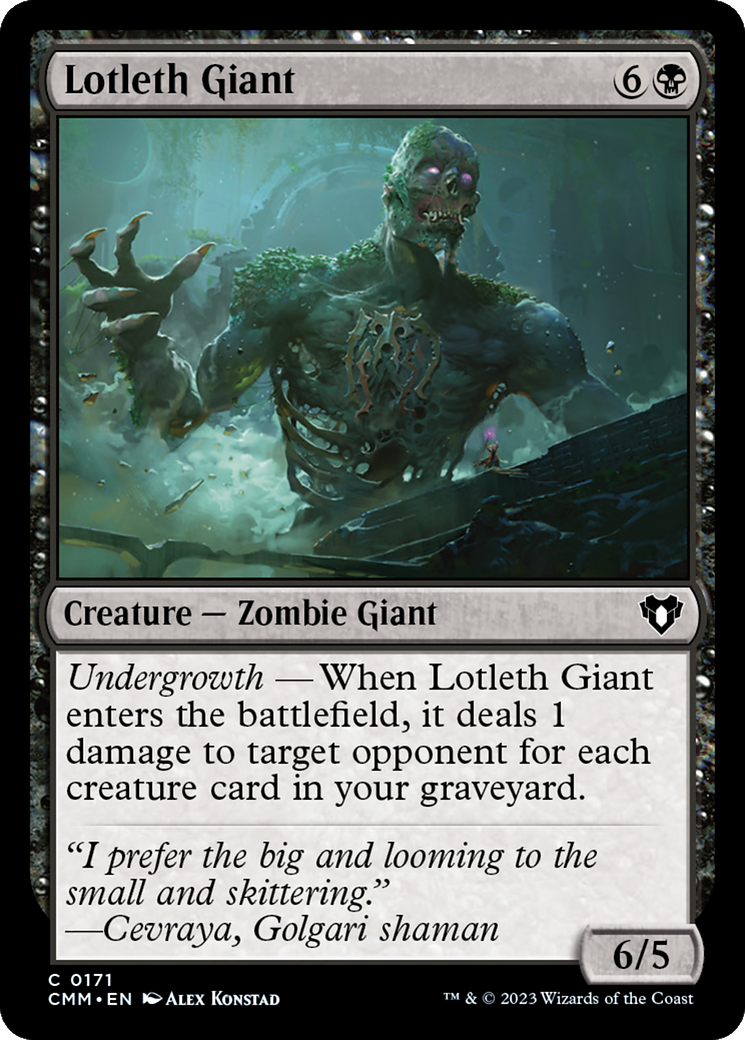 Lotleth Giant [Commander Masters] | Exor Games Summserside