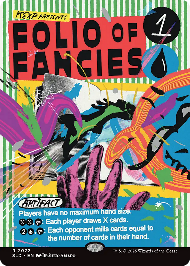 Folio of Fancies (Rainbow Foil) [Secret Lair Drop Series] | Exor Games Summserside