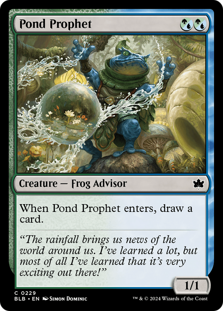 Pond Prophet [Bloomburrow] | Exor Games Summserside