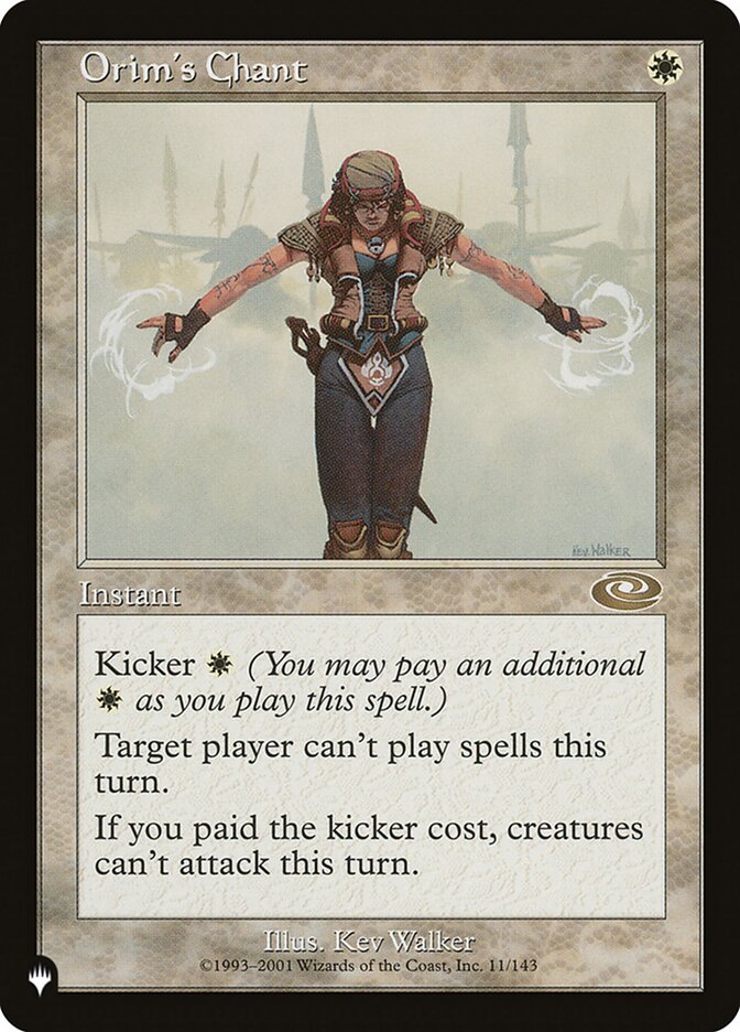Orim's Chant [The List] | Exor Games Summserside