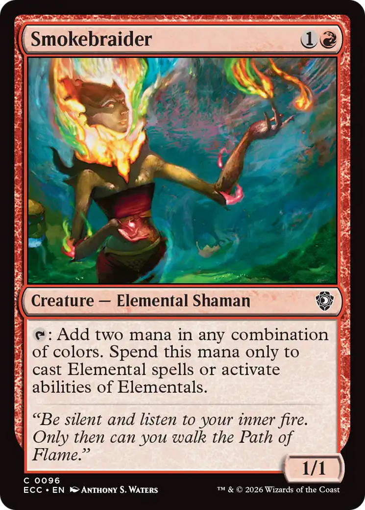 Smokebraider [Lorwyn Eclipsed Commander] | Exor Games Summserside