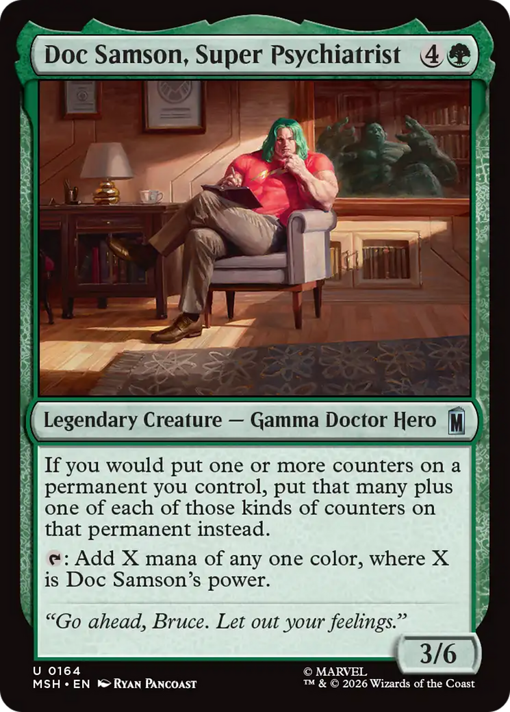 Doc Samson, Super Psychiatrist [Marvel Super Heroes] | Exor Games Summserside
