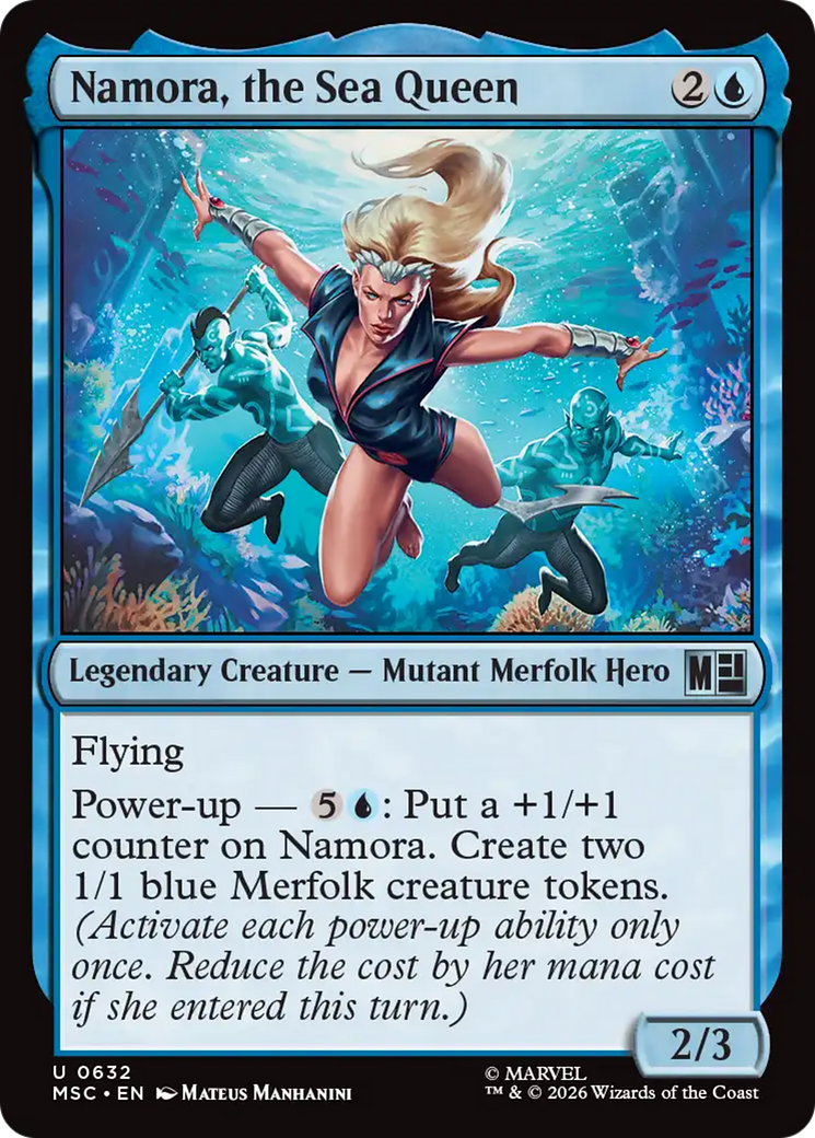 Namora, the Sea Queen [Marvel Super Heroes Commander] | Exor Games Summserside